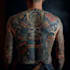 make a traditional japanese irezumi tattoo