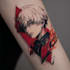 make comic cartoon anime tattoo design