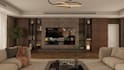 do interior decor plan with 3d model and renders for livingroom,bedroom,kitchen