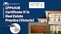 help as a tutor for cpp41419 certificate iv in real estate victoria