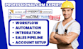 setup close crm nocrm zendesk sell copper salestarget pipeline crm automation