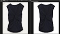 do shaping  symmetrical image, retouch and wrinkle remove
