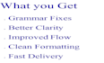 proofread your grammar, spelling and punctuation errors