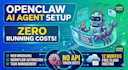 setup openclaw ai autonomous agent with 12 months free hosting