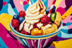 do a food pop art