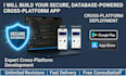 do mobile app development , ios app , android app , flutter