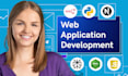 develop full stack web app using nextjs, reactjs, firebase, django and mern