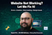fix bugs, forms, and issues on your website
