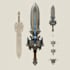 weapon design and illustration