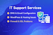 fix dns, email, SSL, wordpress and hosting issues