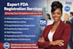 be your fda registration consultant for fast approval