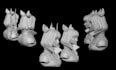 create a custom 3d character model for 3d printing, games and collectibles