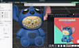 add color to 3dmodel convert stl to 3mf split part for bambu multicolor printing
