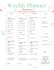 create a personalized meal planner with weekly schedule