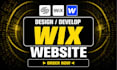 fix and edit wix website page, wix landing page website wix development