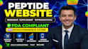 build fda compliant peptide website for shopify or woocommerce