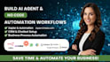 build a no code ai agent workflow using n8n to automate your business tasks