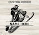 create vintage personalized snowmobile rider logo