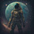 draw a sci fi character illustration or sci fi character