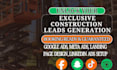 generate 2026 exclusive construction leads roofing leads marketing facebook ads