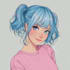 create a cute anime style portrait