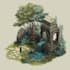 create 2d game ui and game icon, object, props, 2d art