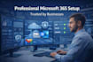 setup microsoft 365 tenant with domain and security