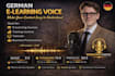 record a professional german voice over