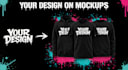 create custom pod mockups for t shirts hoodies and pullover