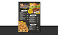 design creative restaurant menu and food posters