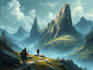 draw a environment concept art