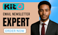 setup convertkit email sequence convertkit newsletter kit landing page expert