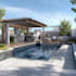 do landscape design with front yard, backyard design, pool, deck, garden design