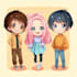 draw anime characters illustration