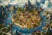 create your fantasy city map