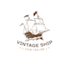 design custom hand drawn pirate ship logo