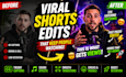 edit viral short form videos for tiktok, reels, and youtube shorts