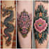 design a custom traditional old school tattoo