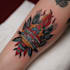 create traditional tattoo design