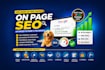 optimize webpage with on page SEO and ensure google rank