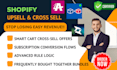 design shopify upsell and cross sell funnels aov zipify limespot rebuy aftersell