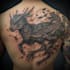 create professional trash polka tattoo design