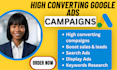 setup ga4 ecommerce tracking and manage shopify google ads ppc campaigns
