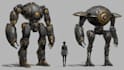 design sci fi mecha and robot concept art