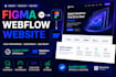 convert figma to webflow website with cms