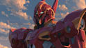 do custom digital 2d anime mecha art illustration