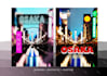 design travel posters with custom illustration