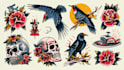 create awesome old school tattoo style design