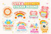design cute motivational sticker designs