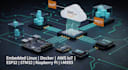 do embedded linux, docker, aws iot, raspberry pi, on imx93, mqtt and esp32,stm32